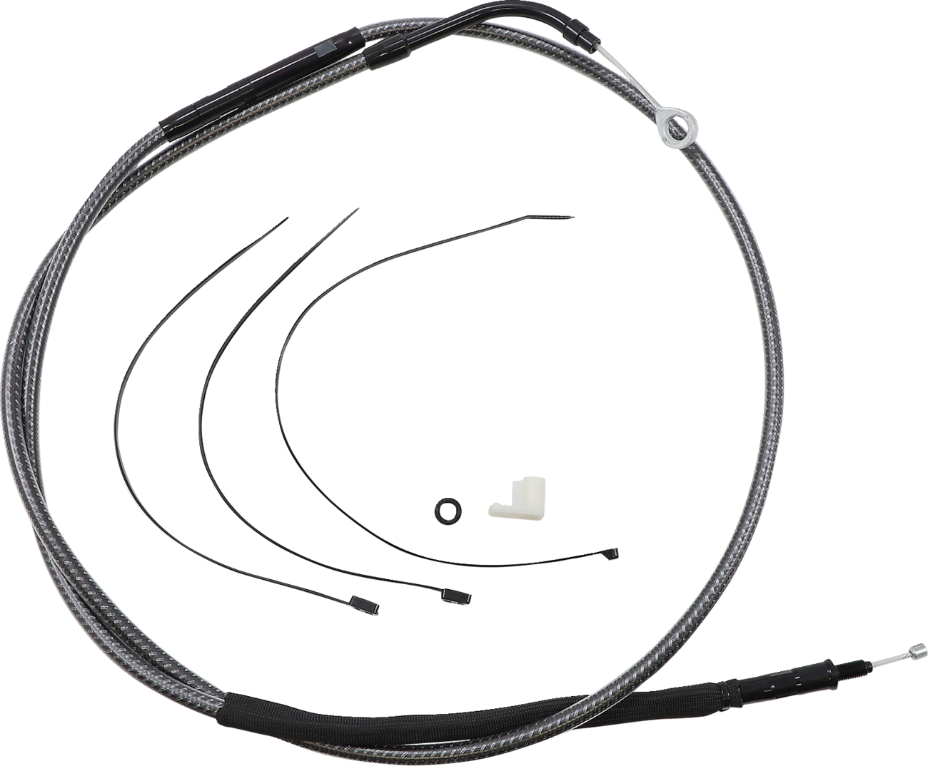 MAGNUM SHIELDING High-Efficiency Polished KARBONFIBR Clutch Cable - 71-3/4"