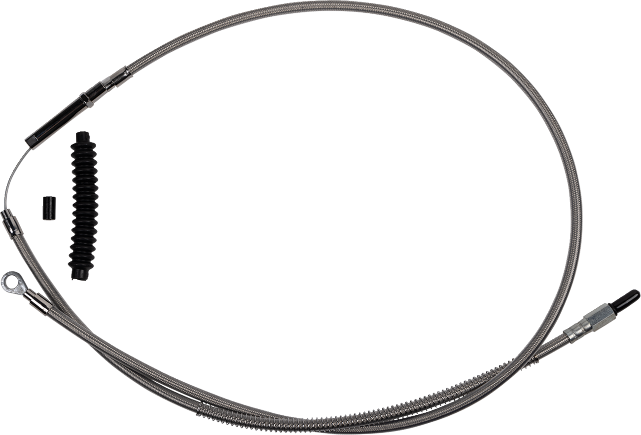 BARNETT High-Efficiency Stainless Steel Clutch Cable for Harley-Davidson - Standard - '21-'24 FL
