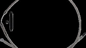 BARNETT High-Efficiency Stainless Steel Clutch Cable for Harley-Davidson - +10" - '21-'24 FL