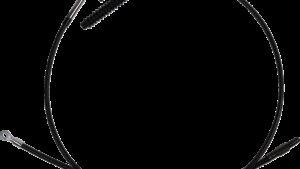 BARNETT High-Efficiency Black Vinyl Clutch Cable - +8" Size