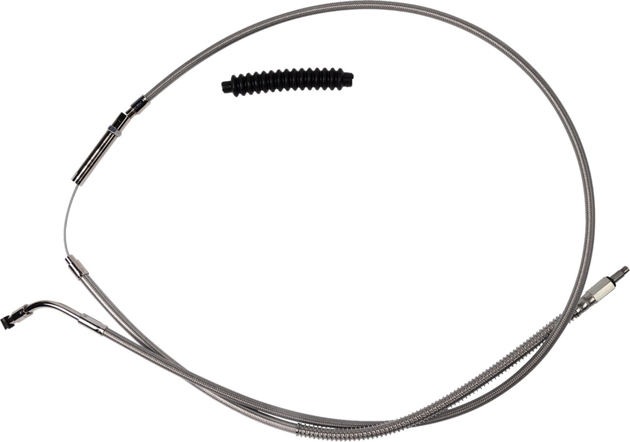 BARNETT High-Efficiency Stainless Steel Clutch Cable for Harley-Davidson - +8" - '23-'24 FLTRXSE