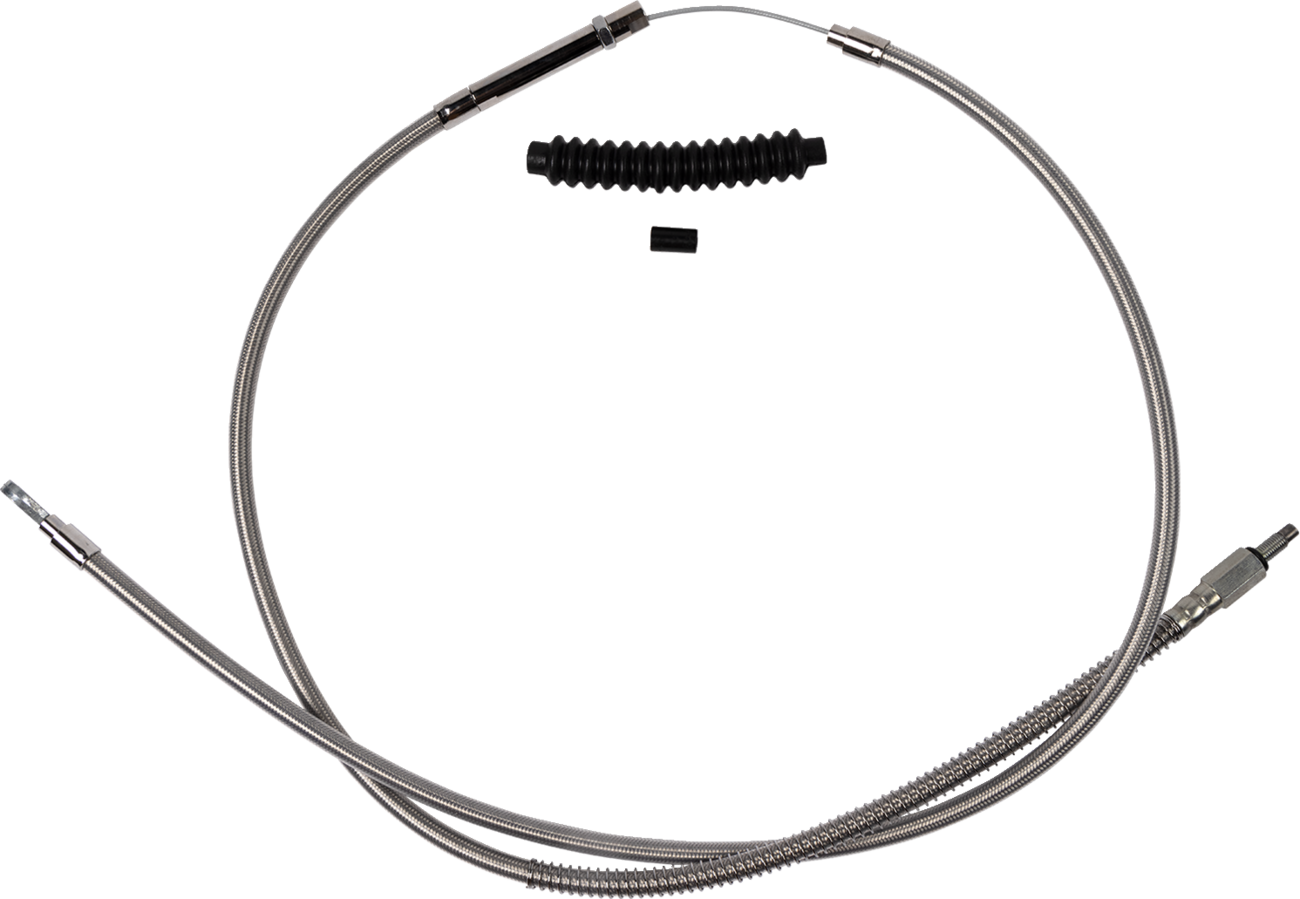 BARNETT High-Efficiency Stainless Steel Clutch Cable for Harley-Davidson - Standard - '18-'23 Softail