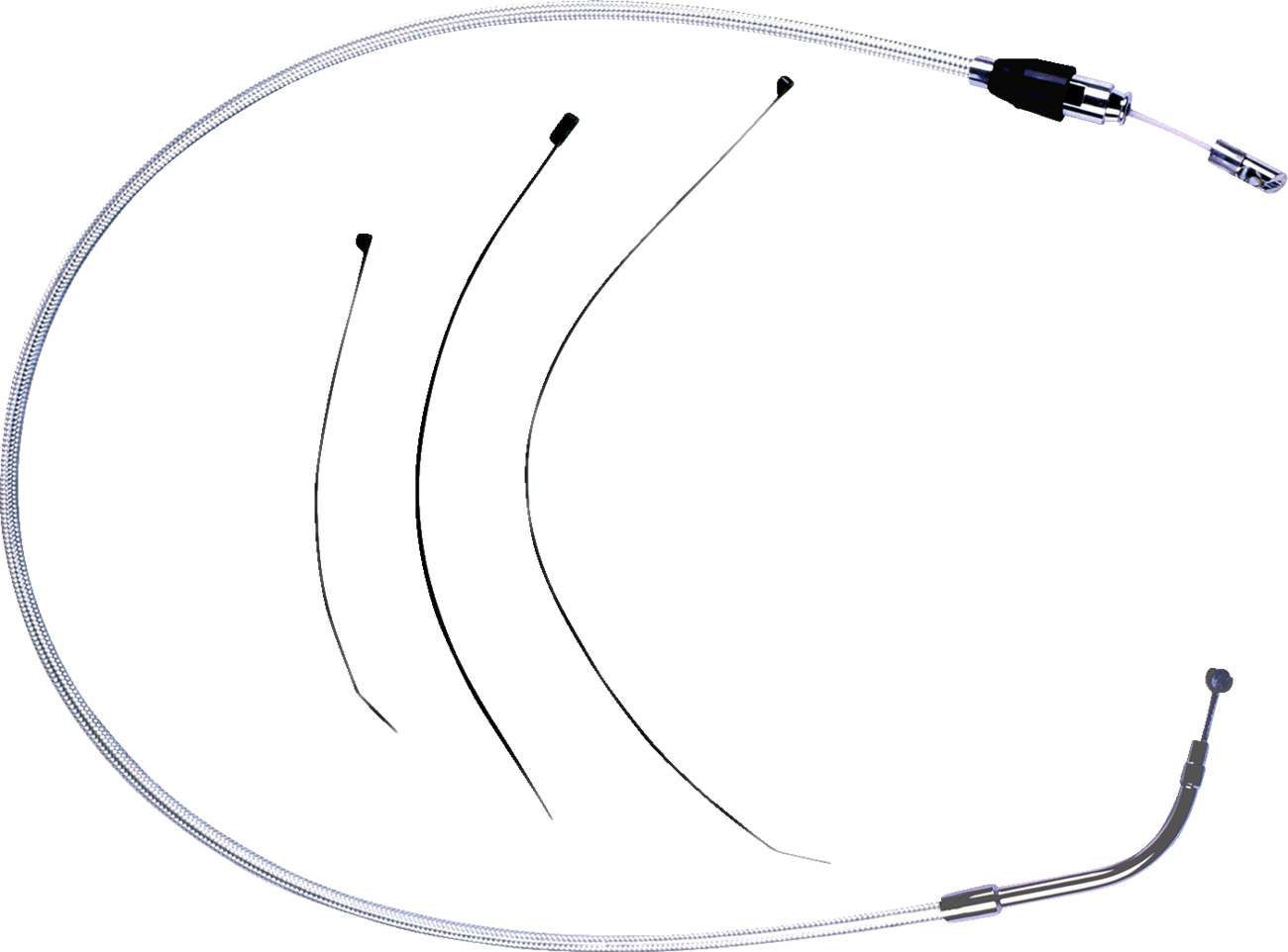 MAGNUM SHIELDING Sterling Chromite II® Quick Connect Upper Clutch Cable - 41-1/4"