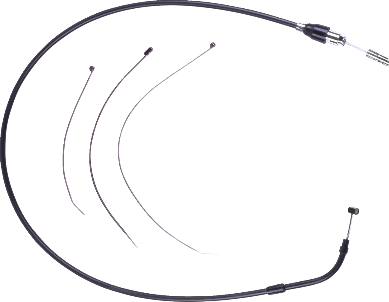 DRAG SPECIALTIES CABLE CLUTCH QUICK CONNECT BLK/BLK - Image 2