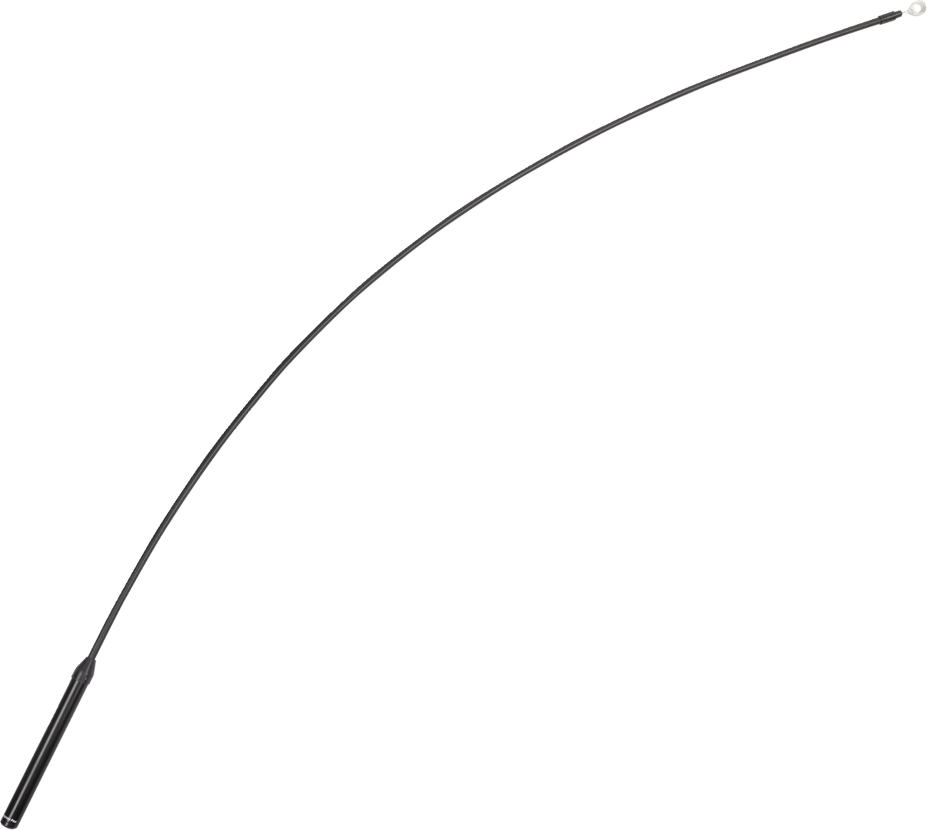 MOTION PRO Blackout Top Half Clutch Cable - +10.8"