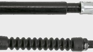 MOTION PRO Black Vinyl Brake Cable - Rear - Hand - Honda