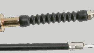 MOTION PRO Black Vinyl Brake Cable - Rear - Suzuki ATV