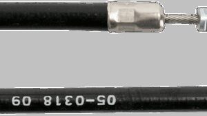 MOTION PRO Black Vinyl Brake Cable - Front - Yamaha