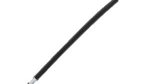 MOOSE OFFROAD Black Vinyl Brake Cable - Rear - Honda