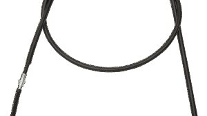 MOOSE OFFROAD Black Vinyl Brake Cable - Rear - Parking - Honda