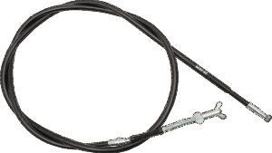 MOOSE OFFROAD Black Vinyl Brake Cable - Rear - Parking - Honda