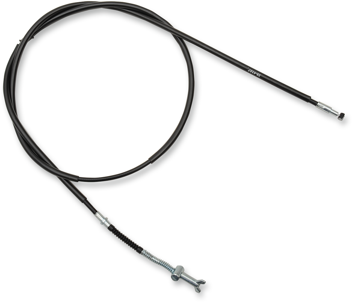 MOOSE OFFROAD Black Vinyl Brake Cable - Rear - Parking - Honda