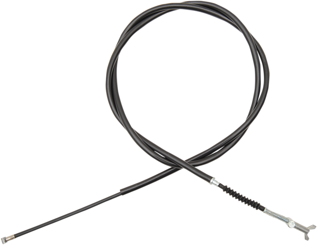 MOOSE OFFROAD Black Vinyl Brake Cable - Rear - Parking - Kawasaki