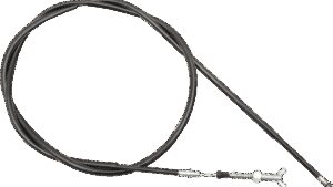 MOOSE OFFROAD Black Vinyl Brake Cable - Rear - Parking - Yamaha