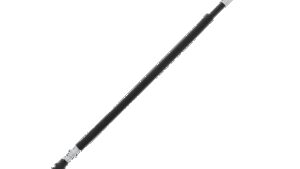 MOOSE OFFROAD Black Vinyl Brake Cable - Rear - Kawasaki