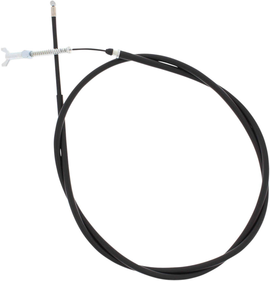 MOOSE OFFROAD Black Vinyl Brake Cable - Rear - Parking - Kawasaki