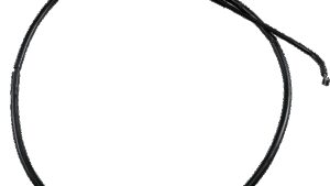 MOOSE OFFROAD Black Vinyl Brake Cable - Rear - Parking - Suzuki