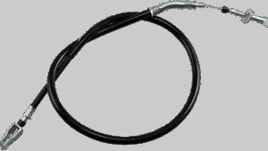 MOOSE OFFROAD Black Vinyl Brake Cable - Rear - Yamaha