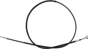 MOOSE OFFROAD Black Vinyl Brake Cable - Rear - Parking - Yamaha