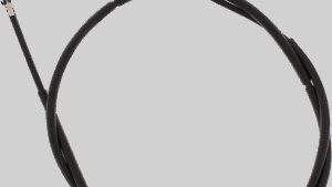 MOOSE OFFROAD Black Vinyl Brake Cable - Rear - Parking - Yamaha