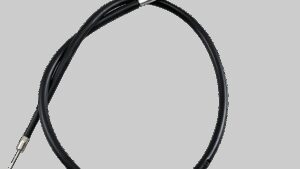 MOOSE OFFROAD Black Vinyl Brake Cable - Rear - Parking - Yamaha
