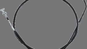 MOOSE OFFROAD Black Vinyl Brake Cable - Rear - Parking - Yamaha