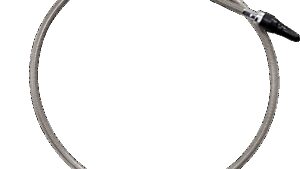 MOTION PRO Armor Coat Braided Stainless Steel Speedometer Cable for Harley-Davidson - 39"