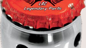 LA CHOPPERS Bottle Cap Choke Cable Knob