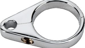 WILD 1 Billet Cable Guide - 1-1/4" - Throttle/Brake - Chrome