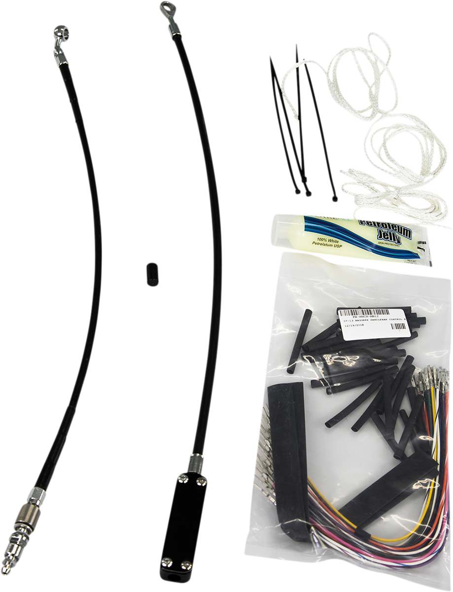 FAT BAGGERS INC. Installation Kit - Cable Clutch - 16" - Black