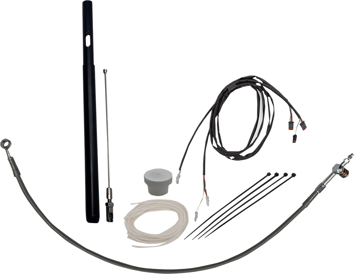 FAT BAGGERS INC. Installation Kit - +8" - Braided