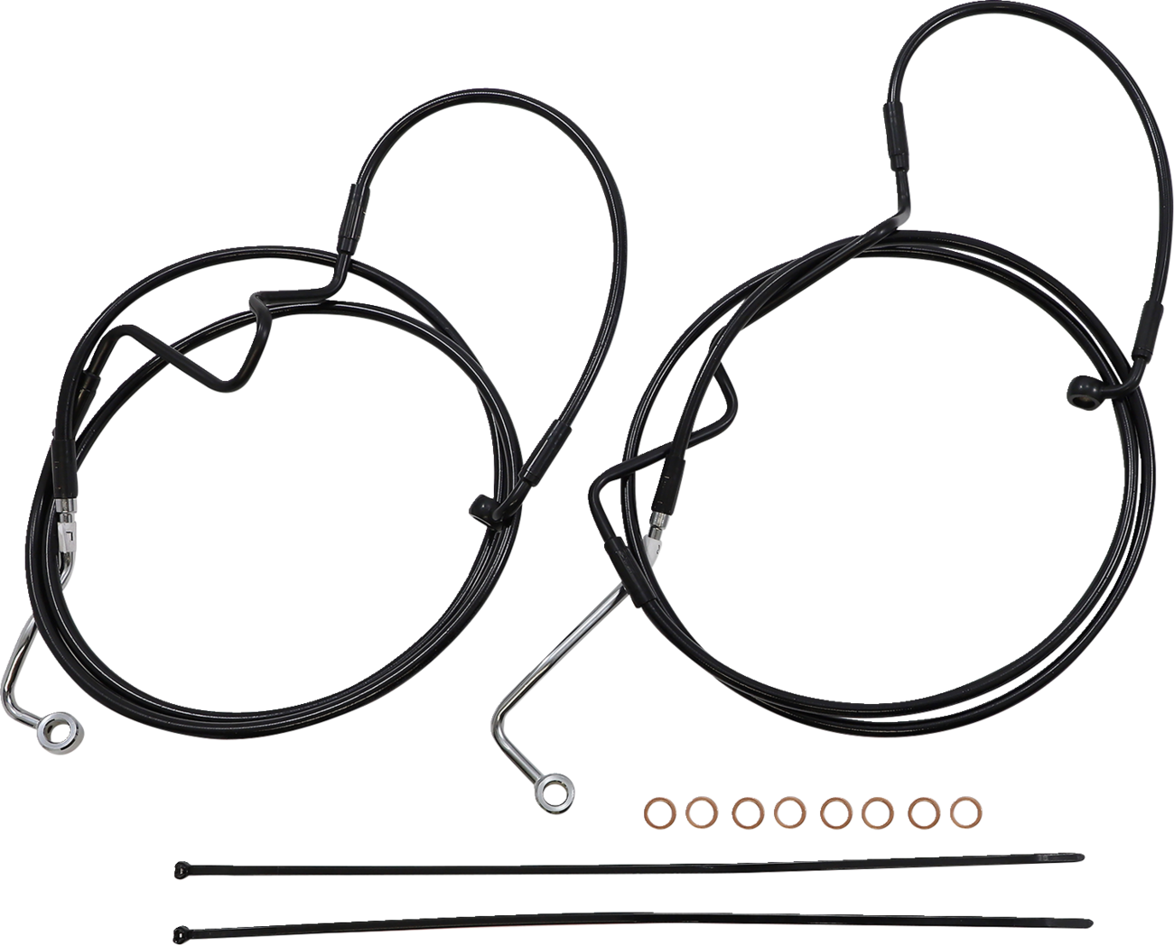 MAGNUM SHIELDING XR Handlebar Installation Kit - 12"-14" Ape Hangers - '21-'24 FLTR - Black