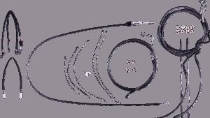 MAGNUM SHIELDING Black Pearl™ Designer Handlebar Installation Kit - 15"-17" - '21-'23 FLTR