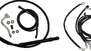 BURLY BRAND Touring Model Control Kit - Gorilla Ape Hanger - 16" - Black