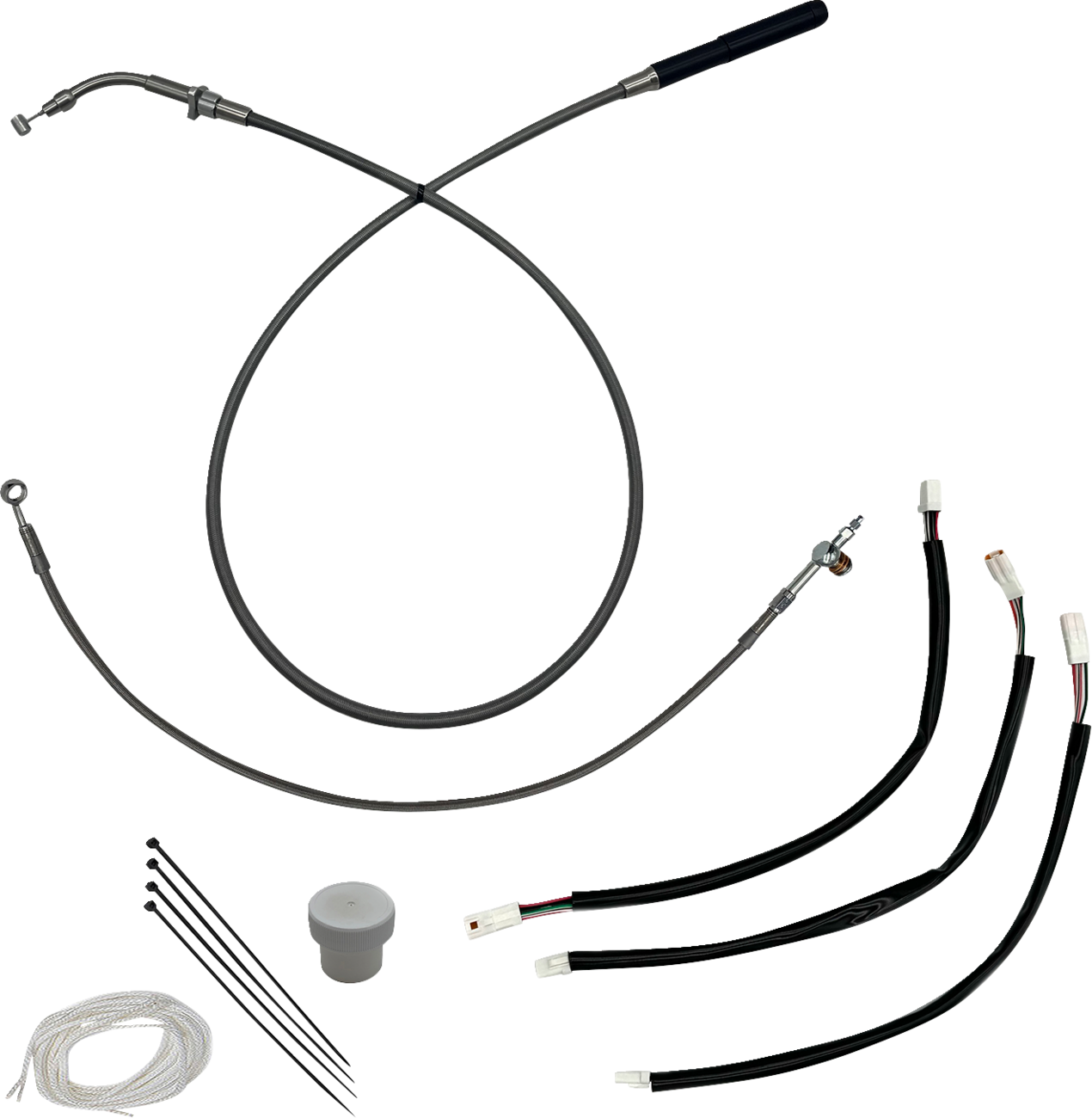 FAT BAGGERS INC. EZ Install Kit - +4" - FLHX/SE - Braided