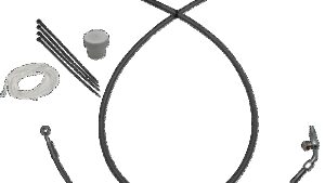 FAT BAGGERS INC. EZ Install Kit - +4" - FLTR/SE - Braided