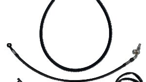 FAT BAGGERS INC. EZ Install Kit - +6" - FLTR/SE - Black