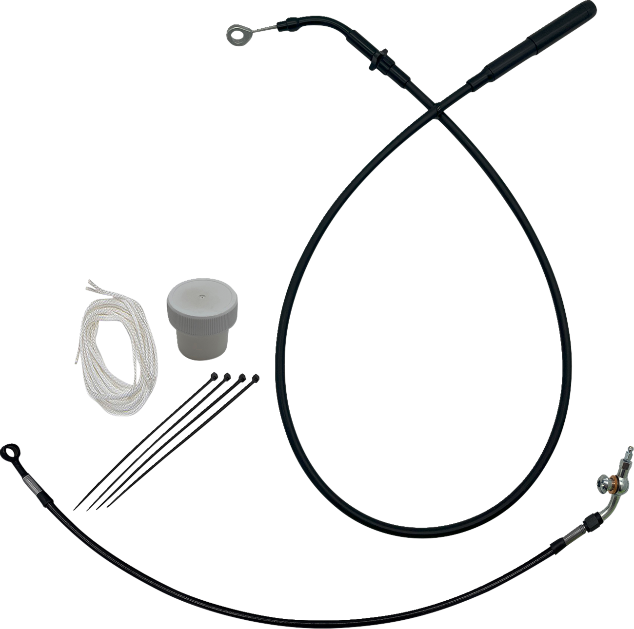 FAT BAGGERS INC. EZ Install Kit - +4" - '21-'25 FLTR - Black