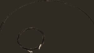 LA CHOPPERS Standard Black Vinyl Handlebar Cable/Brake Line Kit - 12"-14" Ape Hangers - '17-'20 Touring