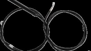 LA CHOPPERS Standard Black Vinyl Handlebar Cable/Brake Line Kit - 12"-14" Ape Hangers - '21-'22 FLH