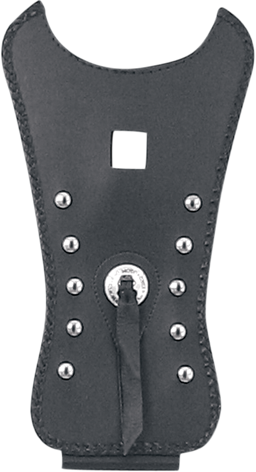MUSTANG Cruiser Tank Bib - Studs/Concho - Black - Yamaha