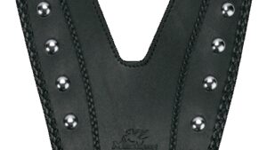 MUSTANG Cruiser Tank Bib - Studs - Black - Honda