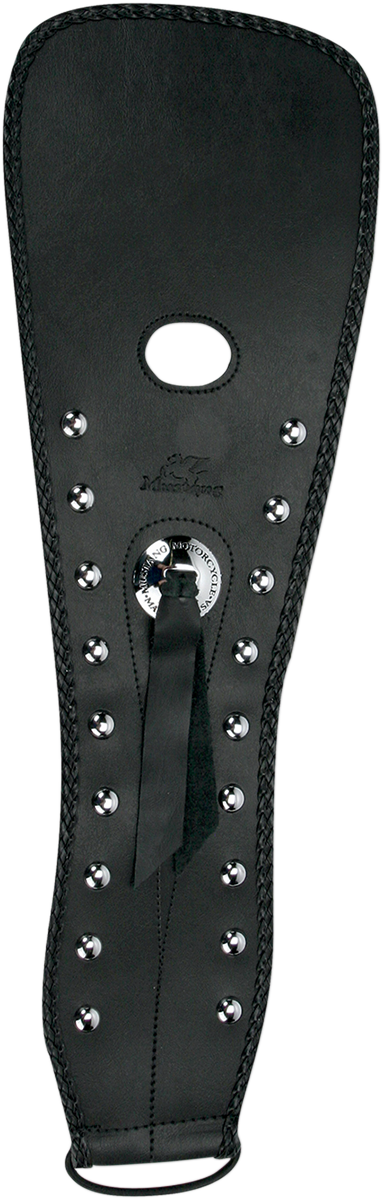 MUSTANG Cruiser Tank Bib - Studs/Concho - Black - Honda