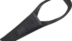 MUSTANG Pouch Tank Bib - Smooth - Black - Yamaha