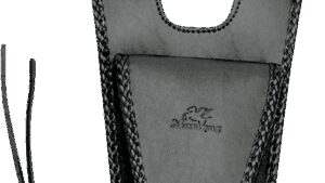 MUSTANG Pouch Tank Bib - Smooth - Black - Honda