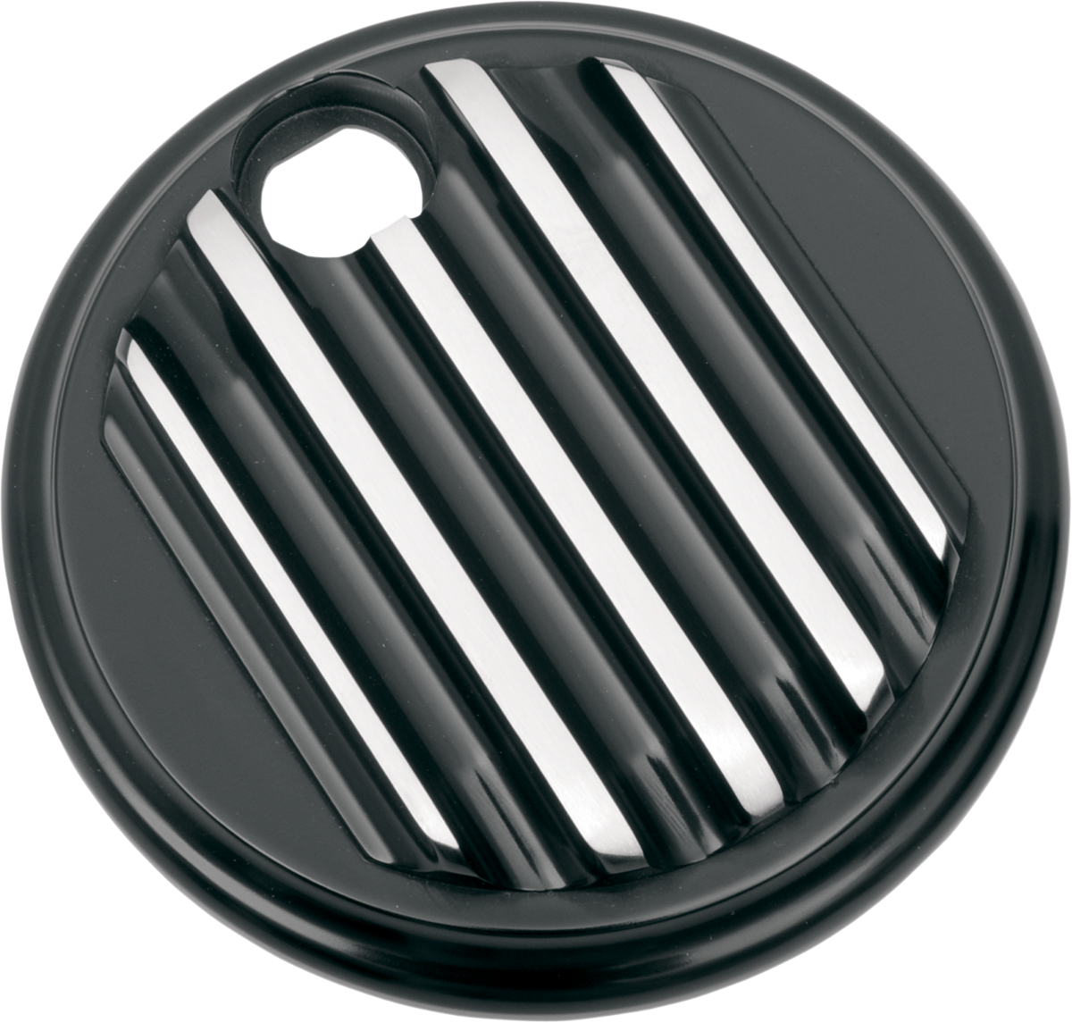 COVINGTONS Fuel Door - Finned - Gloss Black