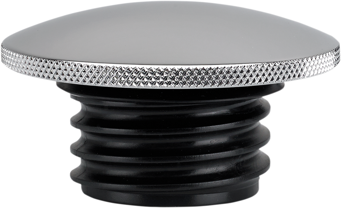 JOKER MACHINE Gas Cap - Knurled - Chrome - Harley-Davidson