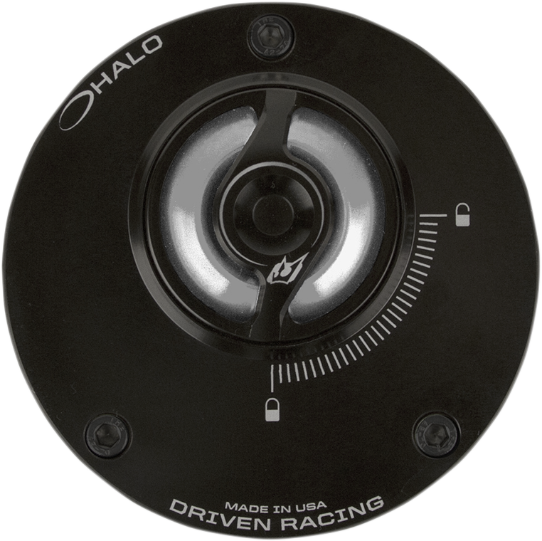 DRIVEN RACING Fuel Cap - Halo - Silver