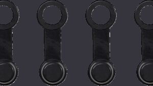 HELIX Brake Bleeder Caps - Black - 4-Pack