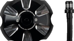 MOOSE OFFROAD Aluminum Gas Cap - Black - Gas Gas